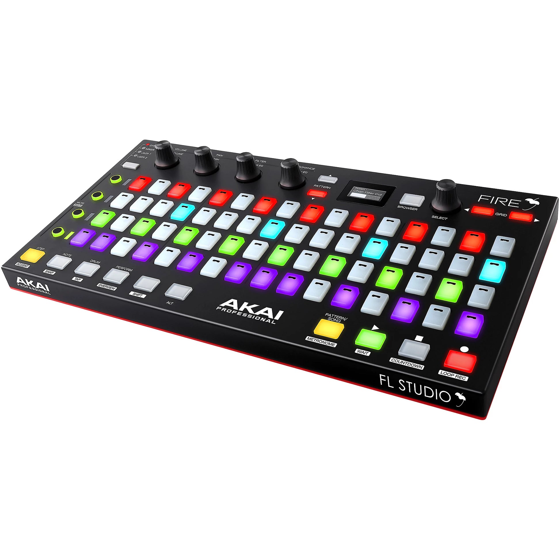 Akai Professional Fire FL Studio Controller With FL Studio Akai Professional Fire FL Studio Controller With FL Studio