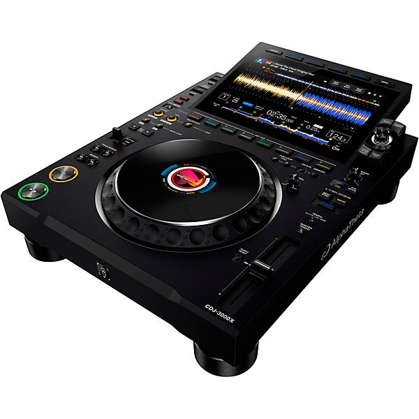 AlphaTheta CDJ-3000X DJ Media Player - Black