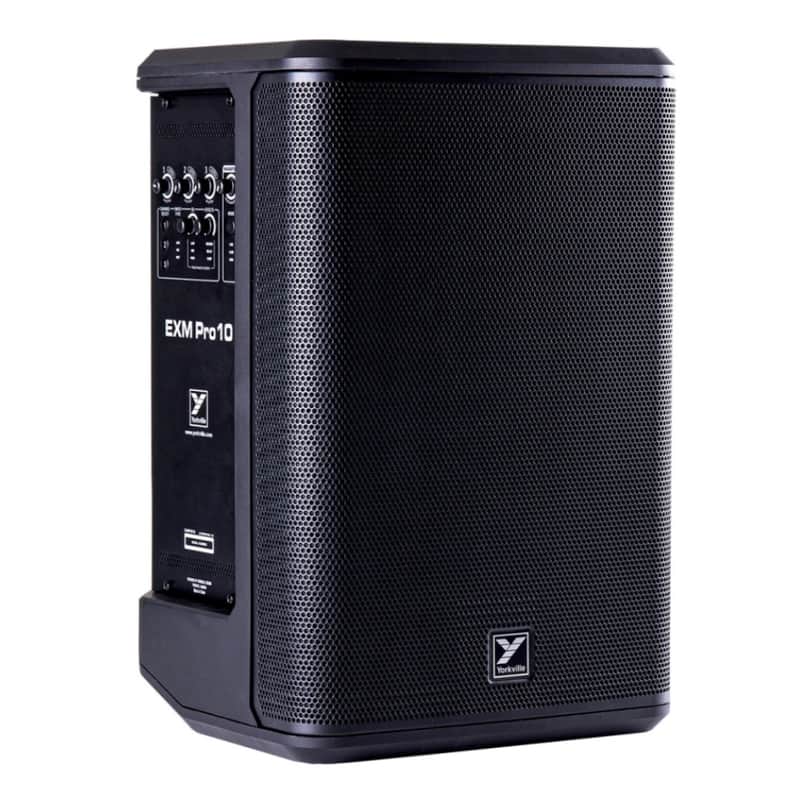 YORKVILLE EXM-PRO10 850w Rechargeable Bluetooth 10" PA Speaker with Built-in FX